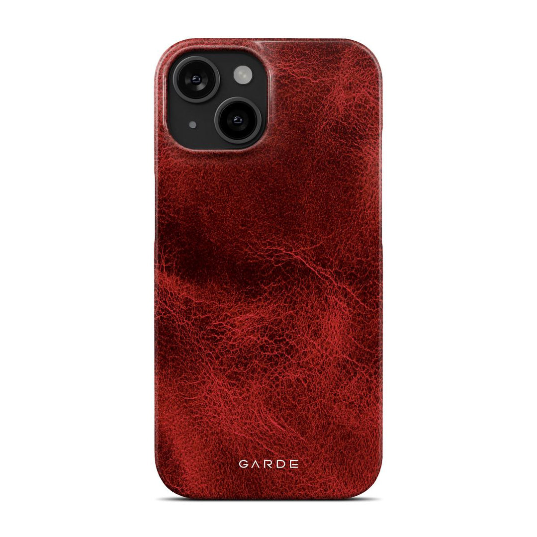 Red Poison iPhone 15 Back Cover - Custom Printed Phone Case by Garde