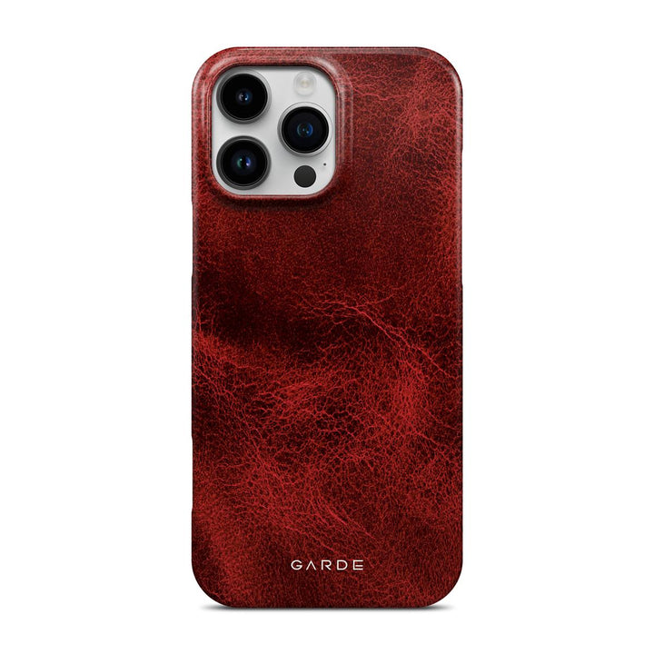 Red Poison iPhone 16 Pro Max Back Cover - Custom Printed Phone Case by Garde