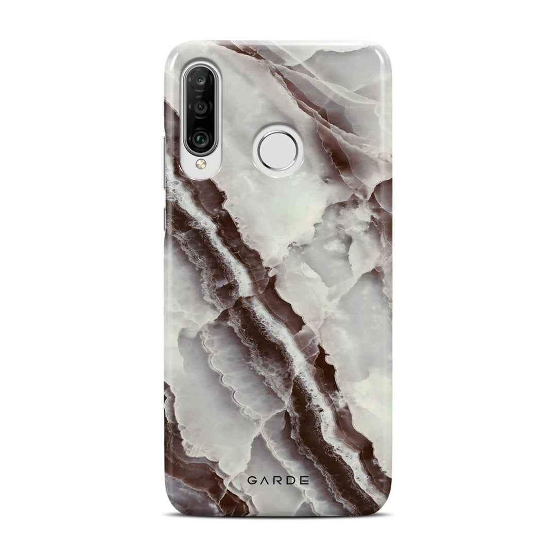Smokey Stone Huawei P30 Lite Back Cover - Custom Printed Phone Case by Garde