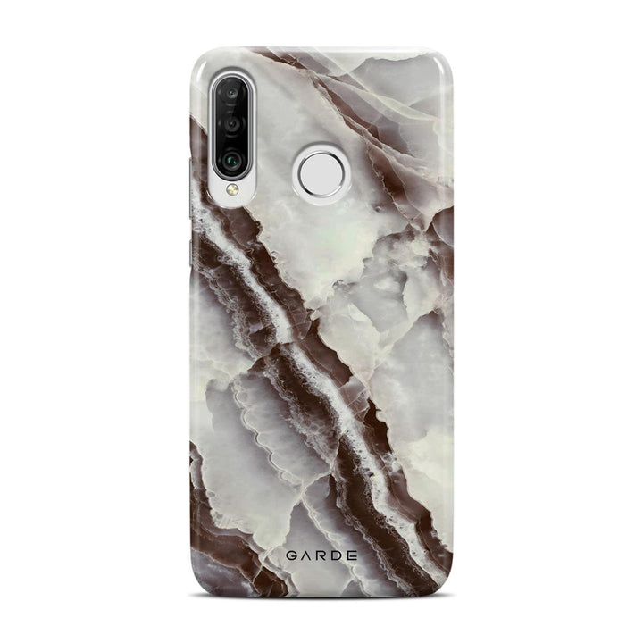 Smokey Stone Huawei P30 Lite Back Cover - Custom Printed Phone Case by Garde