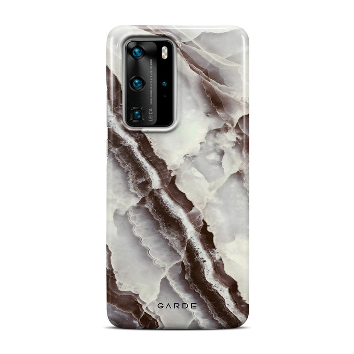 Smokey Stone Huawei P40 Pro Back Cover - Custom Printed Phone Case by Garde