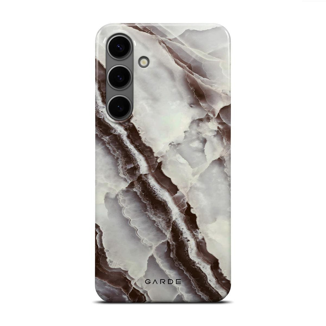Smokey Stone Samsung S24 Plus Back Cover - Custom Printed Phone Case by Garde