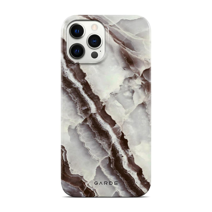 Smokey Stone iPhone 12 Pro Max Back Cover - Custom Printed Phone Case by Garde