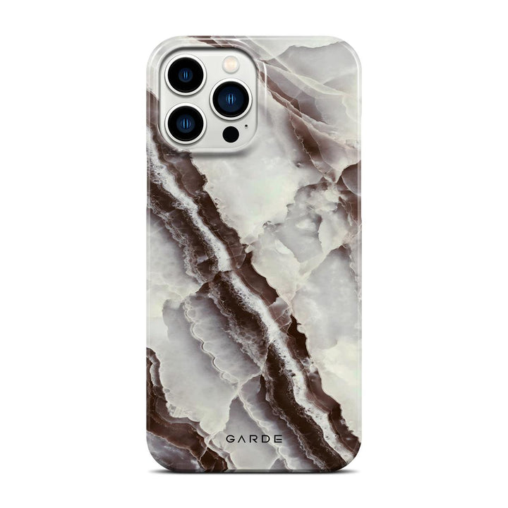 Smokey Stone iPhone 13 Pro Max Back Cover - Custom Printed Phone Case by Garde
