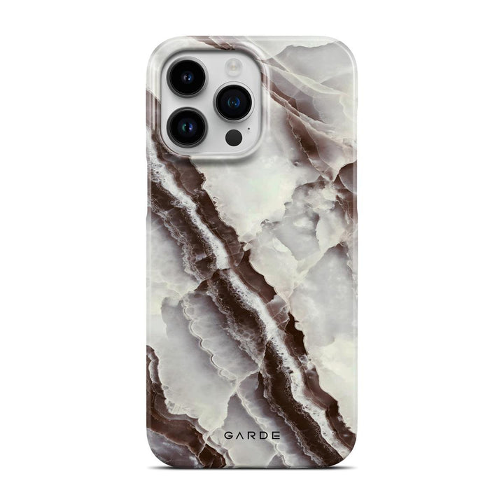 Smokey Stone iPhone 14 Pro Max Back Cover - Custom Printed Phone Case by Garde