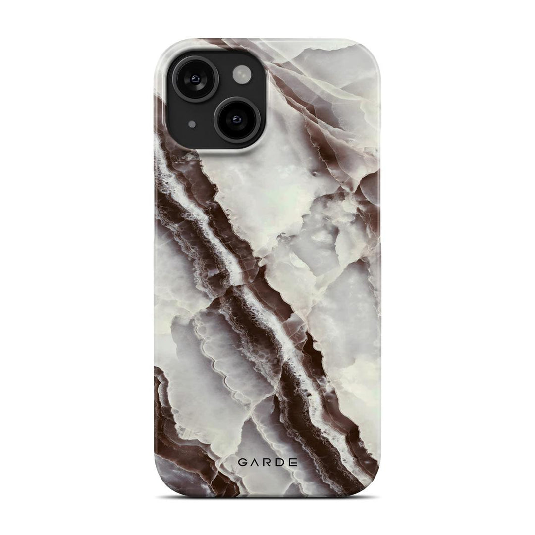 Smokey Stone iPhone 15 Back Cover - Custom Printed Phone Case by Garde