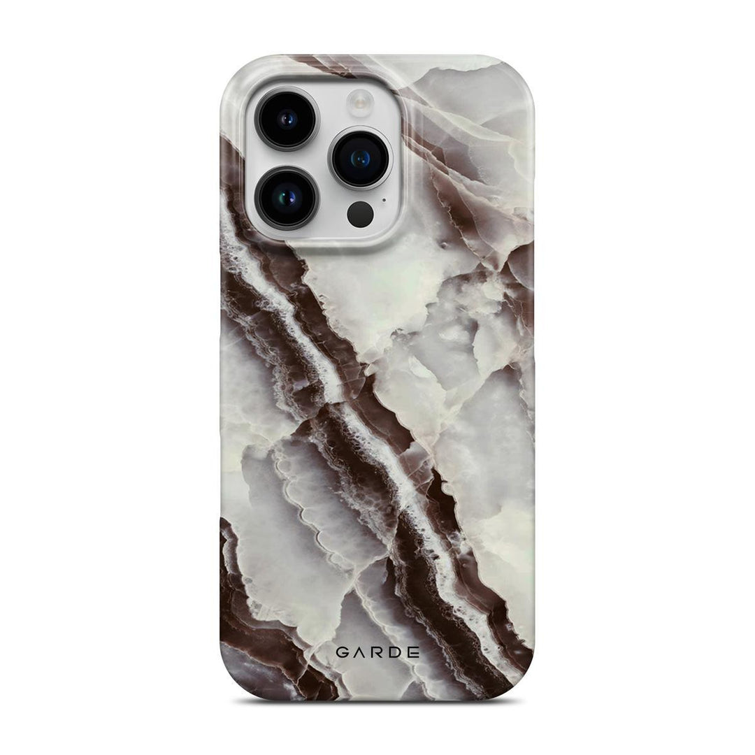 Smokey Stone iPhone 16 Pro Back Cover - Custom Printed Phone Case by Garde