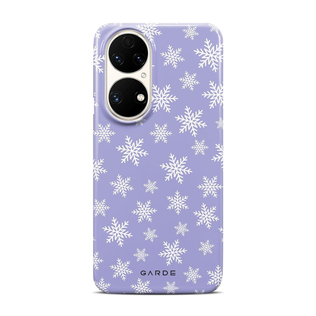 Snowflakes Huawei P50 Back Cover - Custom Printed Phone Case by Garde