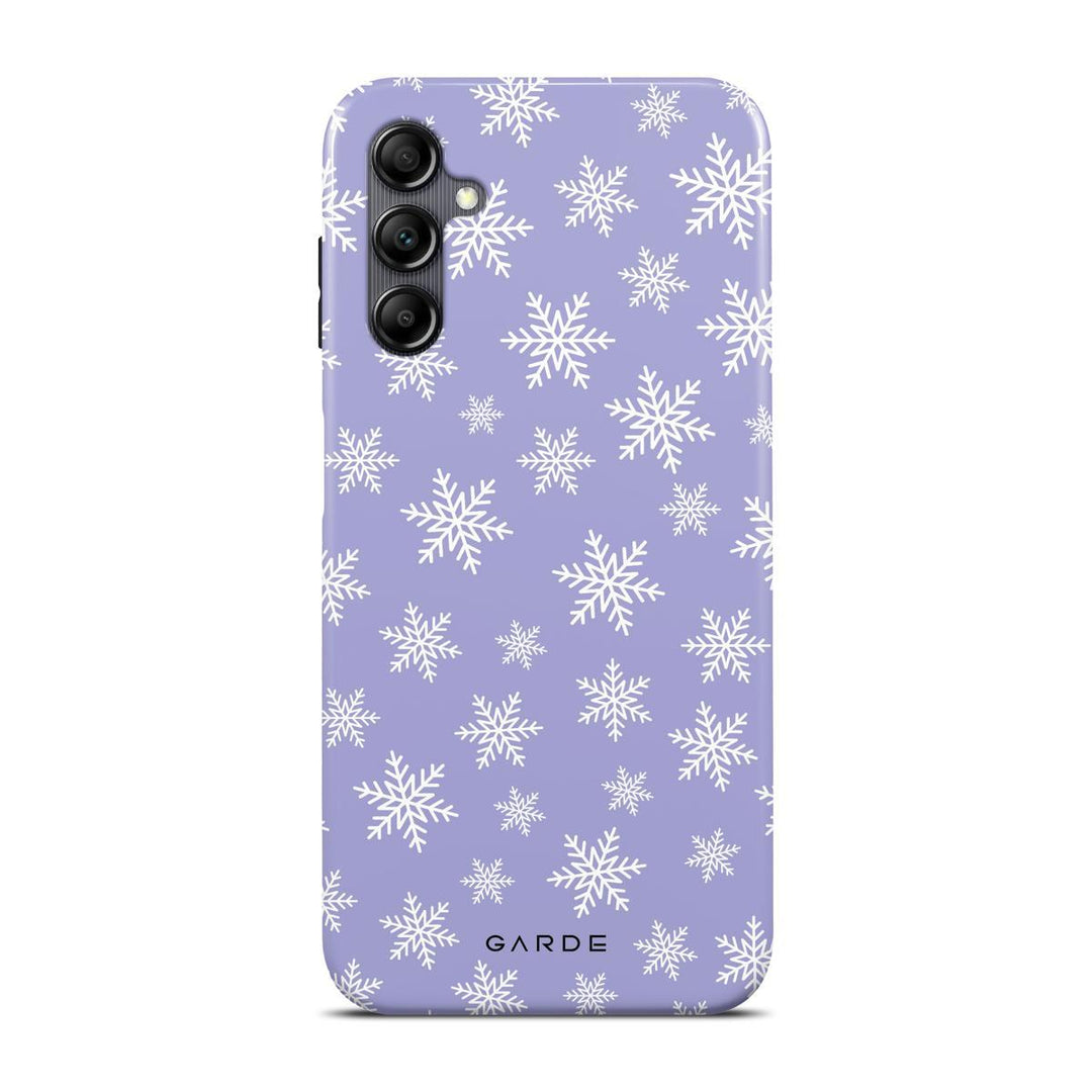 Snowflakes Samsung A14 Back Cover - Custom Printed Phone Case by Garde