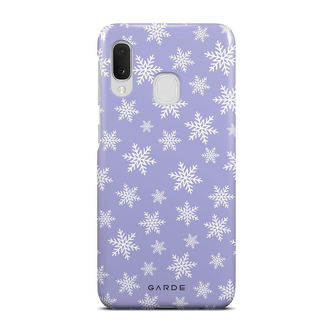 Snowflakes Samsung A20E Back Cover - Custom Printed Phone Case by Garde