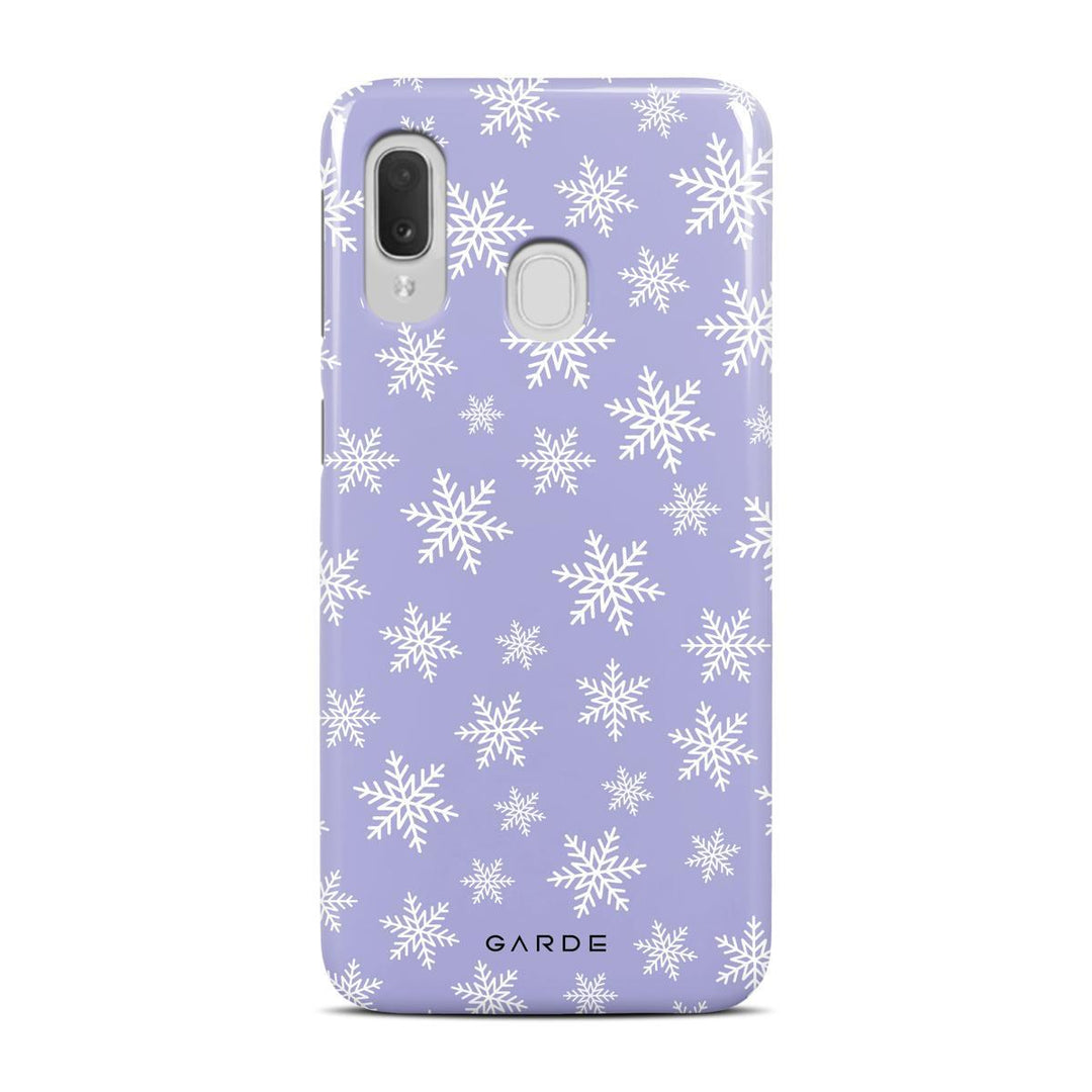 Snowflakes Samsung A40 Back Cover - Custom Printed Phone Case by Garde