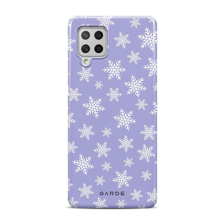 Snowflakes Samsung A42 5G Back Cover - Custom Printed Phone Case by Garde