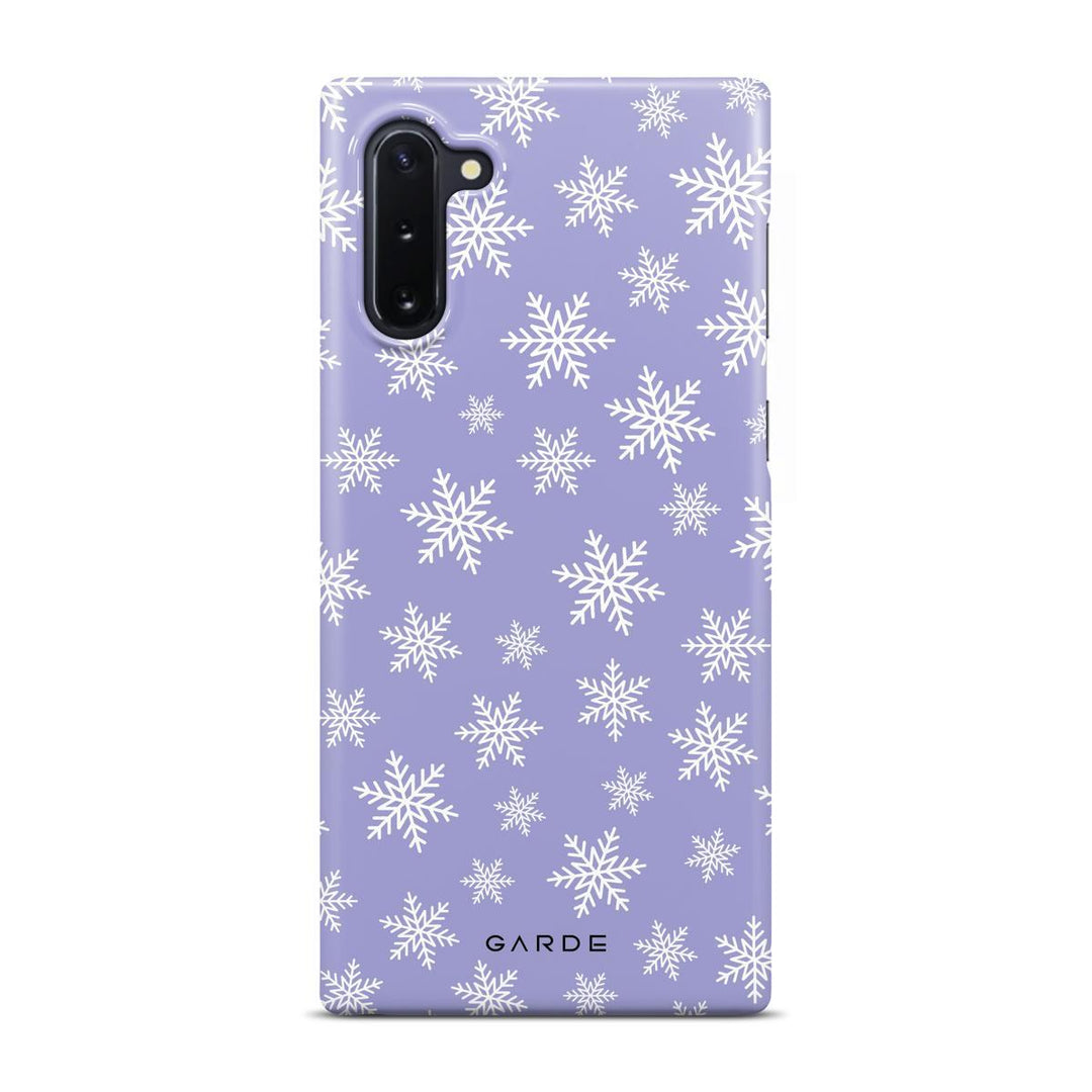 Snowflakes Samsung Note 10 Back Cover - Custom Printed Phone Case by Garde