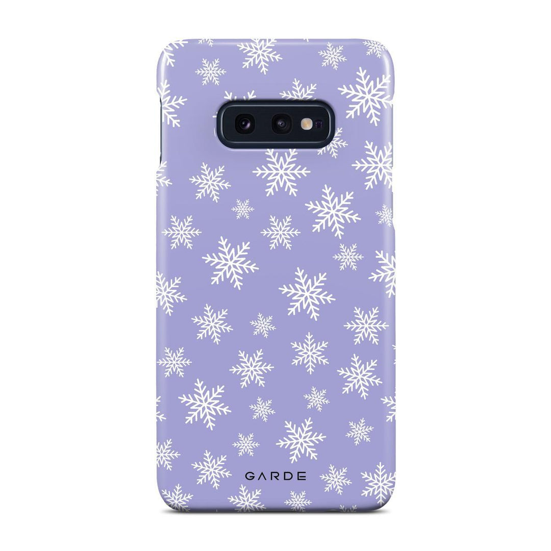 Snowflakes Samsung S10 E Back Cover - Custom Printed Phone Case by Garde
