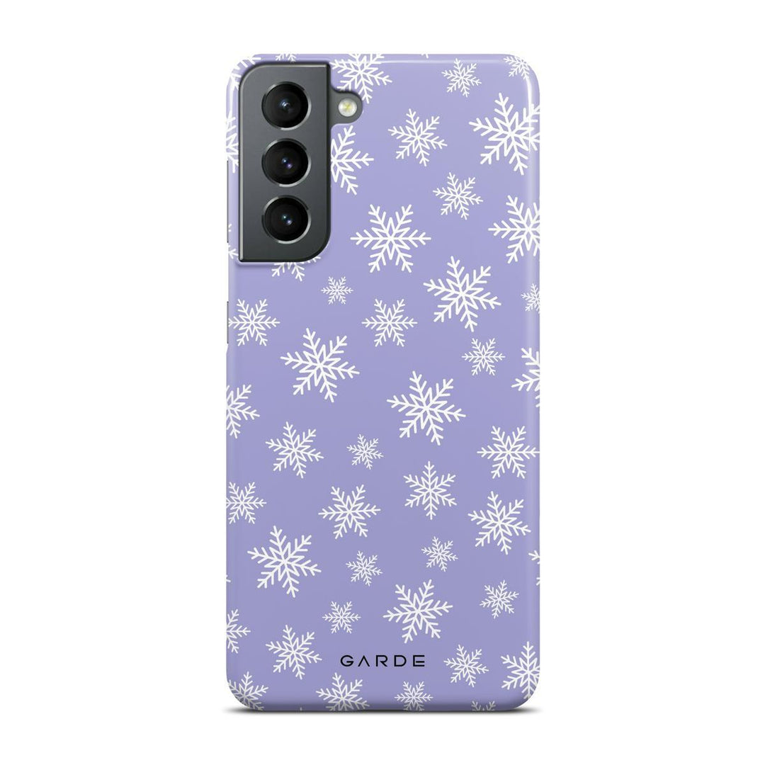 Snowflakes Samsung S21 Back Cover - Custom Printed Phone Case by Garde