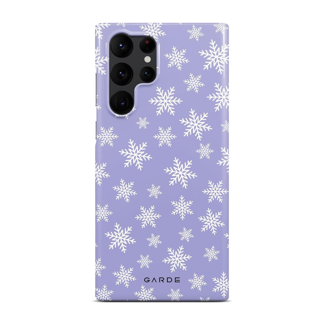 Snowflakes Samsung S22 Ultra Back Cover - Custom Printed Phone Case by Garde