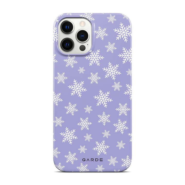 Snowflakes iPhone 12 Pro Max Back Cover - Custom Printed Phone Case by Garde