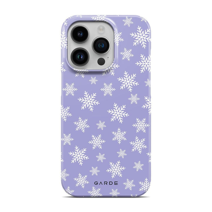 Snowflakes iPhone 14 Pro Back Cover - Custom Printed Phone Case by Garde
