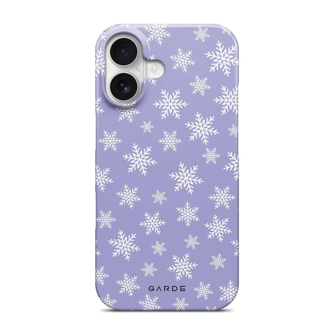 Snowflakes iPhone 16 Back Cover - Custom Printed Phone Case by Garde