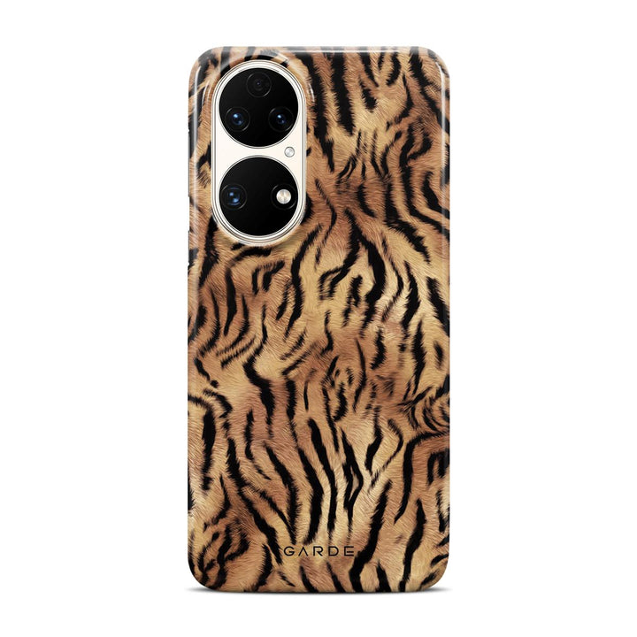 Tiger Fur Huawei P50 Back Cover - Custom Printed Phone Case by Garde
