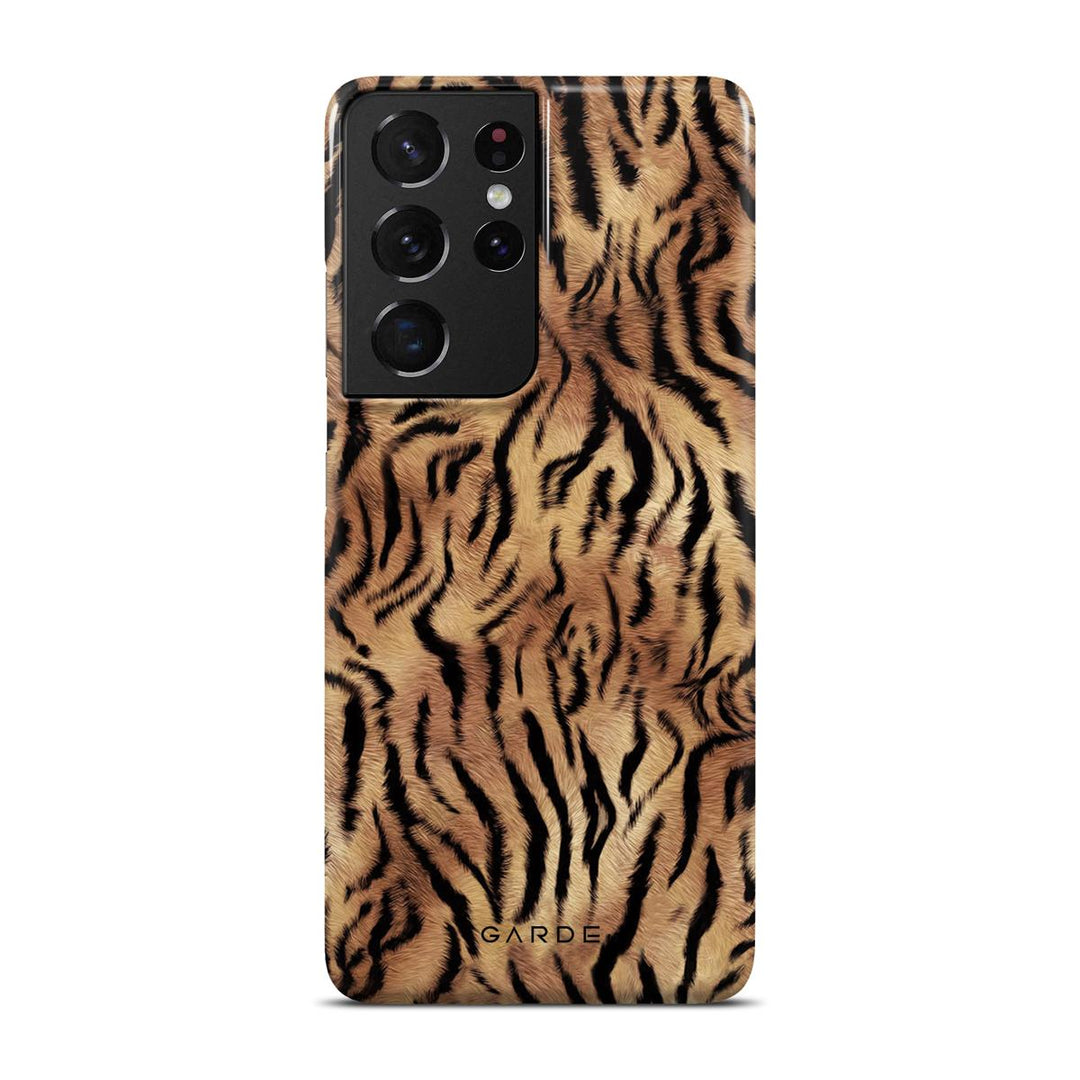 Tiger Fur Samsung S21 Ultra Back Cover - Custom Printed Phone Case by Garde