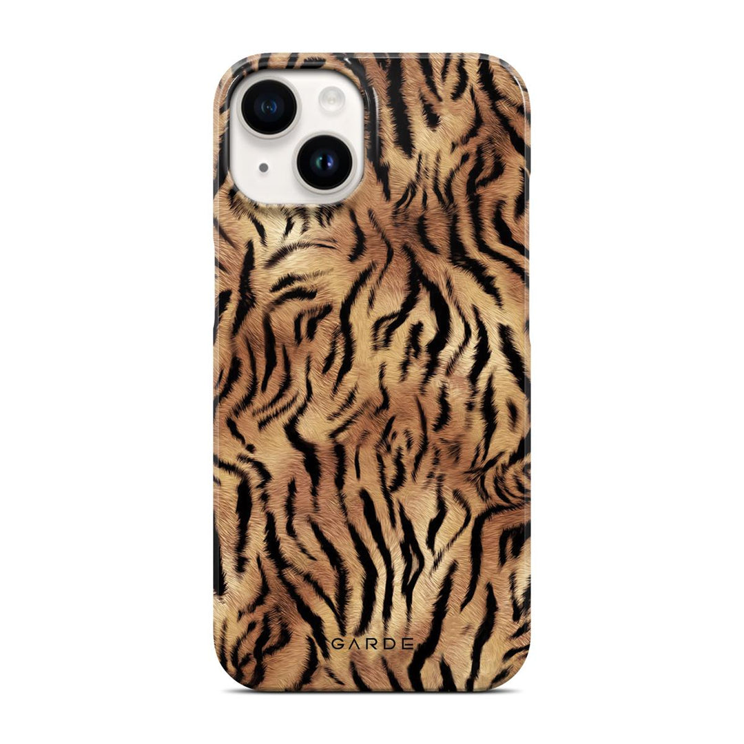 Tiger Fur iPhone 14 Back Cover - Custom Printed Phone Case by Garde