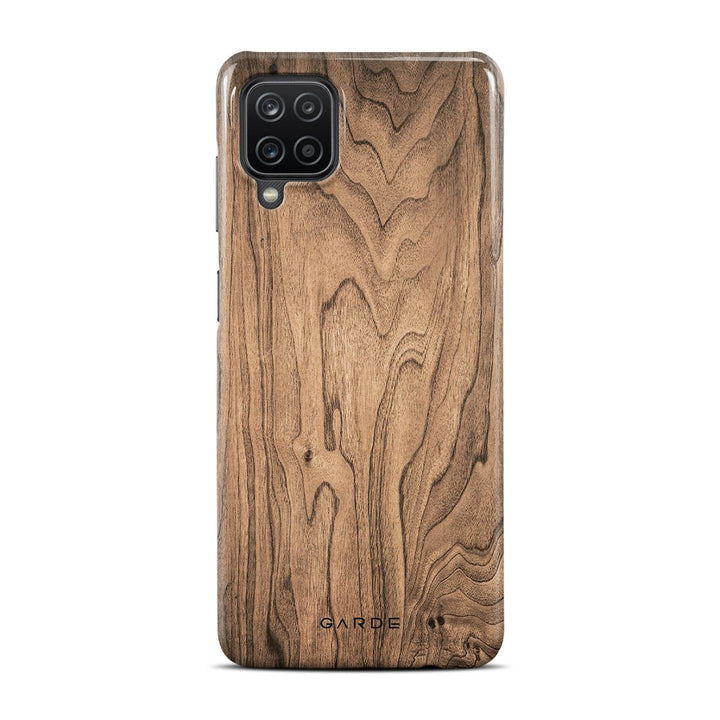 Walnut Samsung A12 Back Cover - Custom Printed Phone Case by Garde