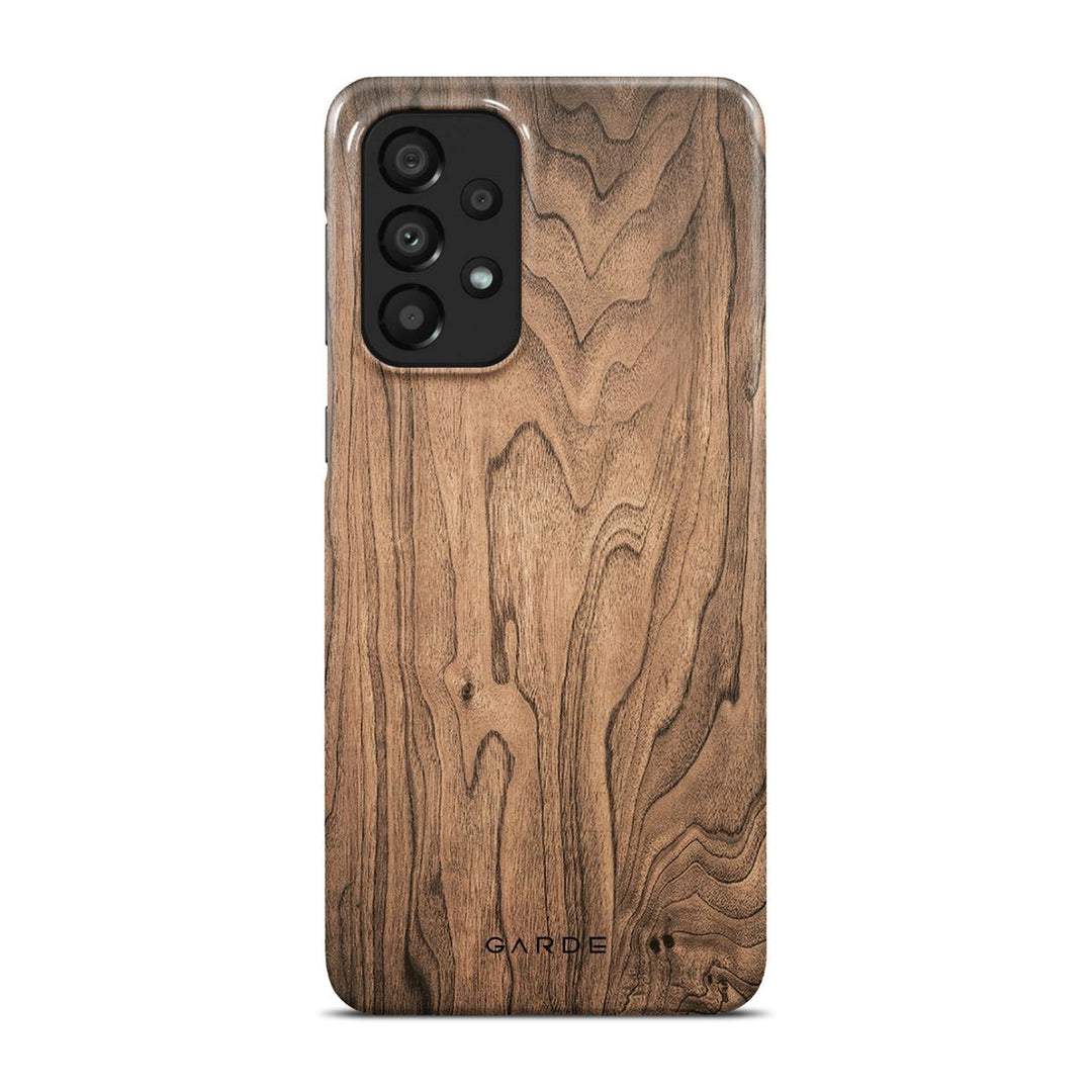 Walnut Samsung A33 5G Back Cover - Custom Printed Phone Case by Garde