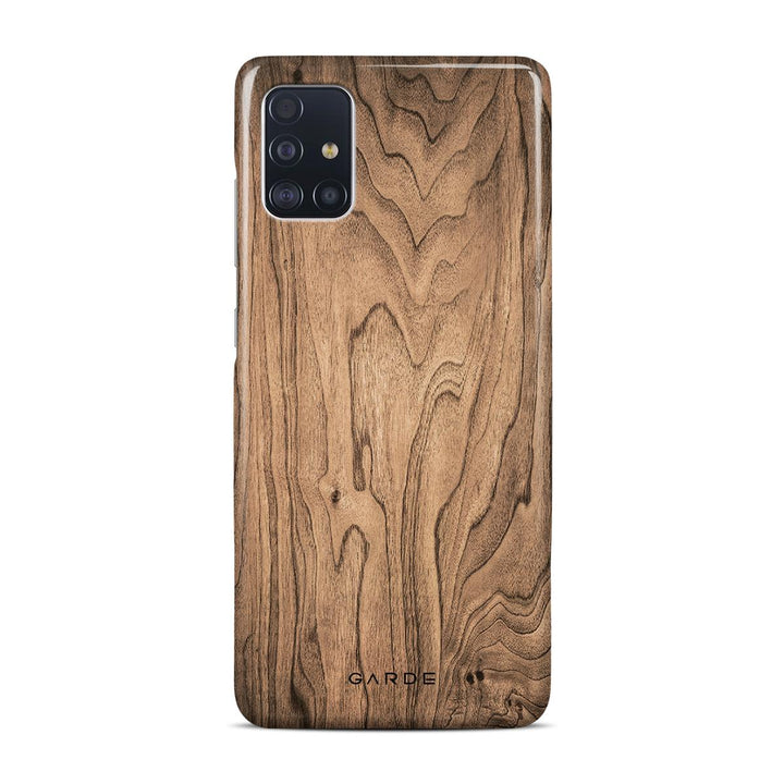 Walnut Samsung A51 Back Cover - Custom Printed Phone Case by Garde