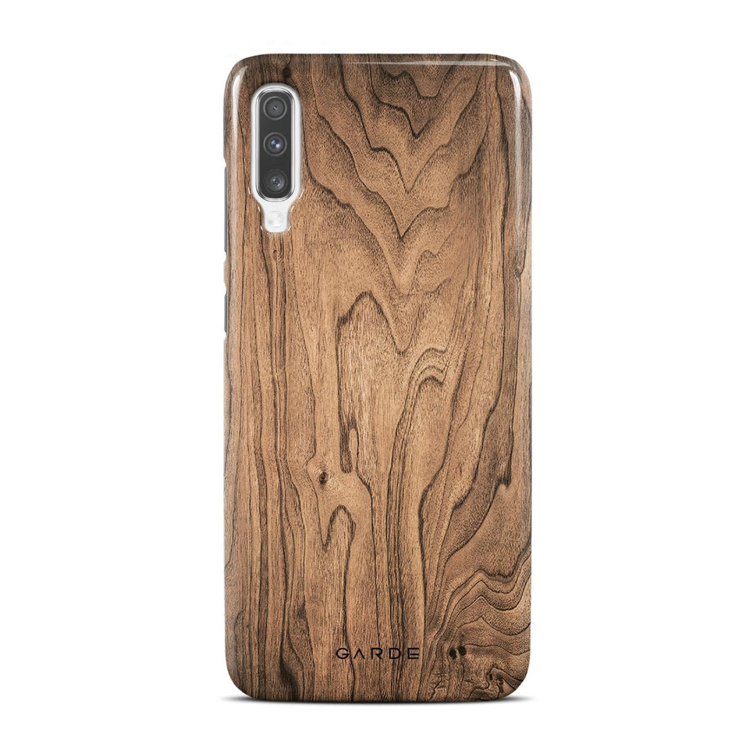 Walnut Samsung A70 Back Cover - Custom Printed Phone Case by Garde