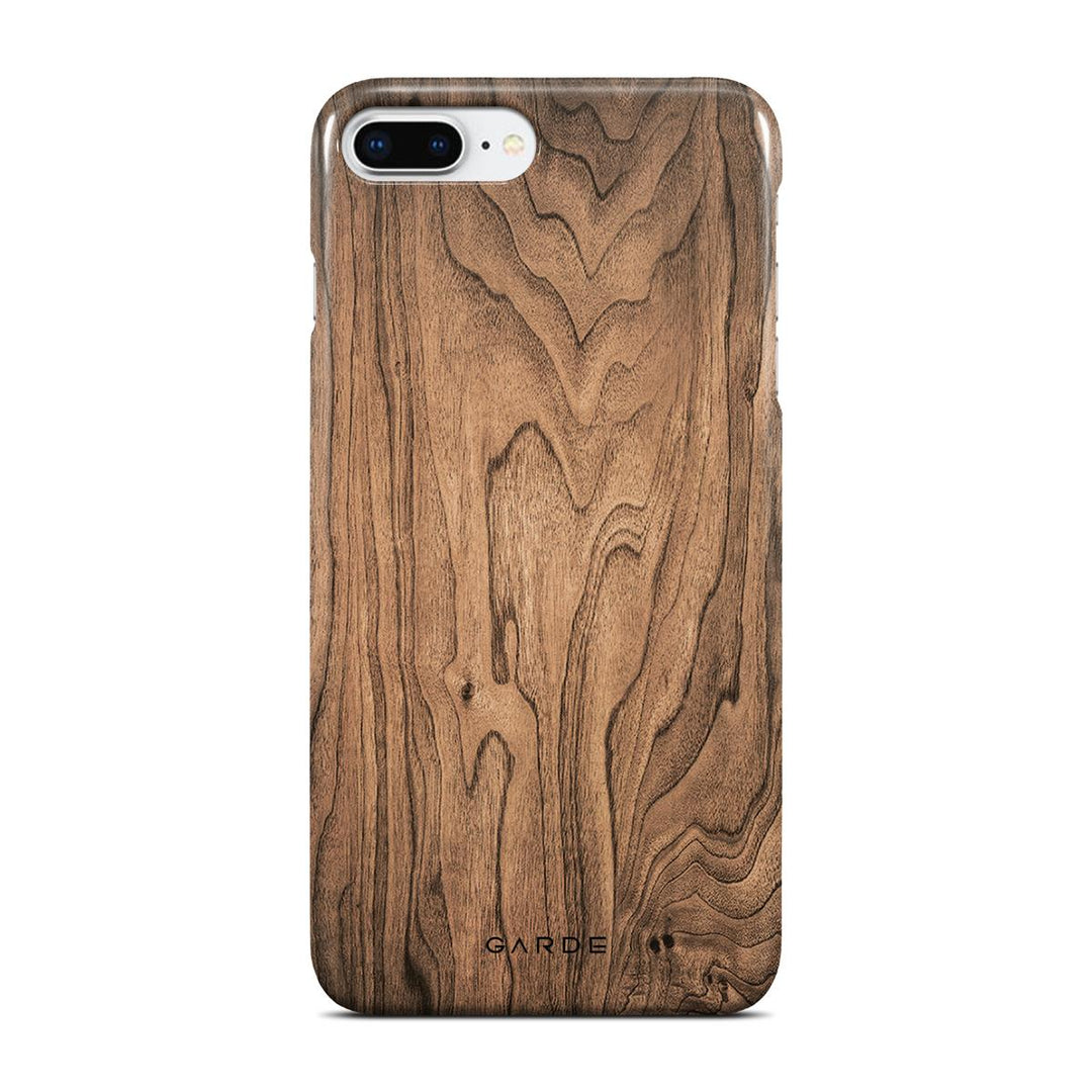 Walnut iPhone 7 Plus / 8 Plus Back Cover - Custom Printed Phone Case by Garde