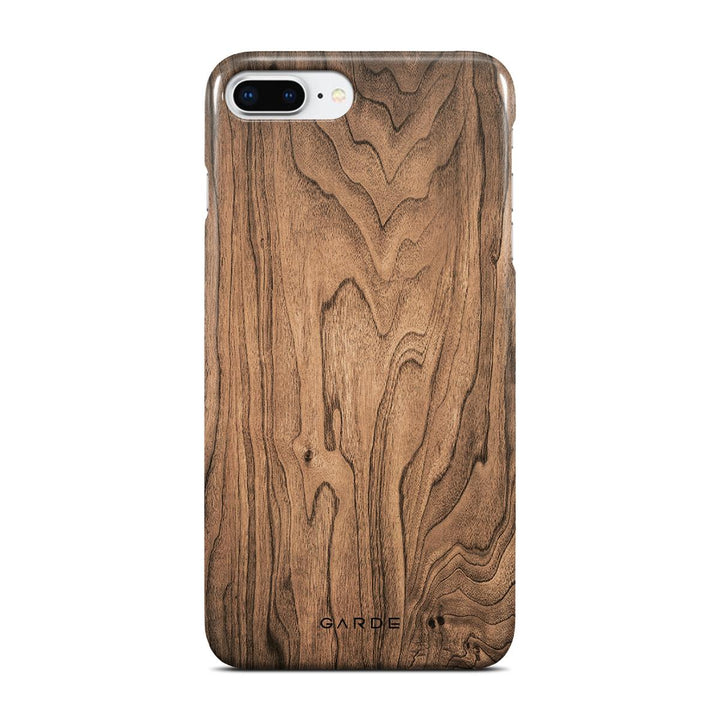 Walnut iPhone 7 Plus / 8 Plus Back Cover - Custom Printed Phone Case by Garde